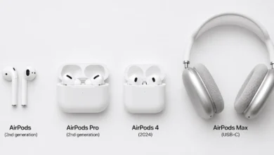 Comparison of AirPods, AirPods Pro, AirPods 4, and AirPods Max for laptop Bluetooth pairing