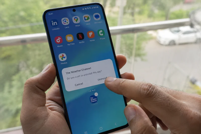 How to Uninstall Apps on Android (6 Easy Ways) 3 confirming app removal on android home screen