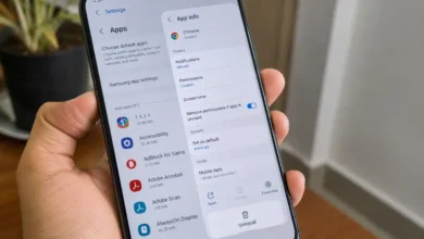 uninstalling apps on android through settings menu