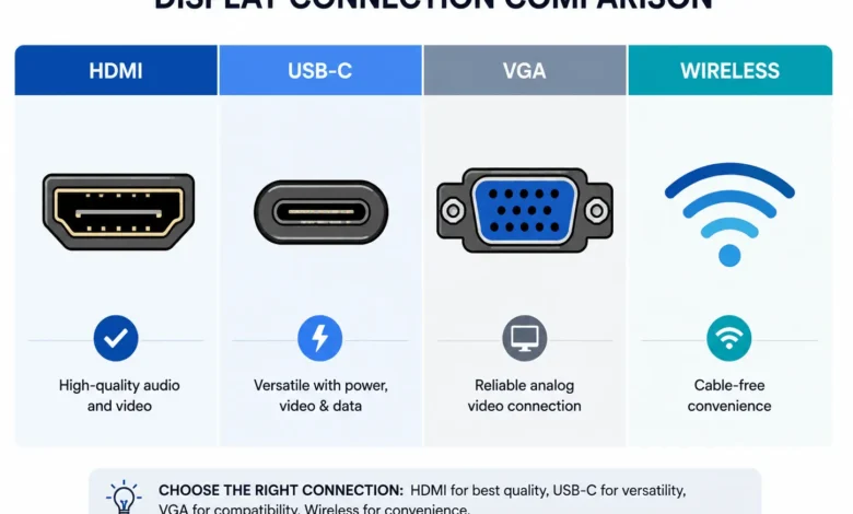 Screen Mirroring icon in the Mac menu bar used to connect a MacBook to a projector via AirPlay