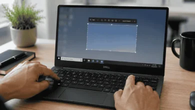 How to screenshot on a Dell laptop using keyboard shortcuts