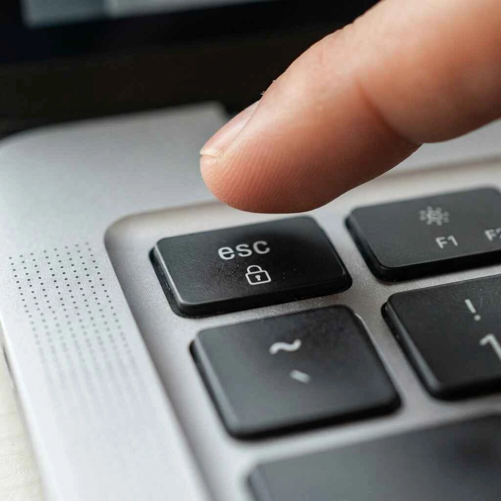 How To Screenshot On A Dell Laptop (Every Method Explained) 3 Fn Lock icon on a Dell laptop keyboard for fixing PrtScn key issues