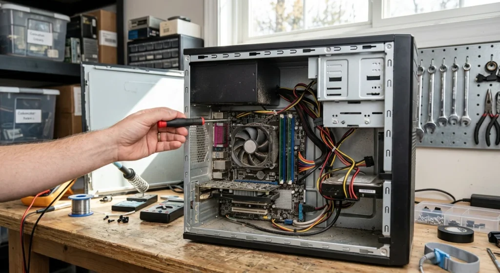 Computer Won't Turn On? Try These Fixes First 3 desktop power supply unit computer wont turn on
