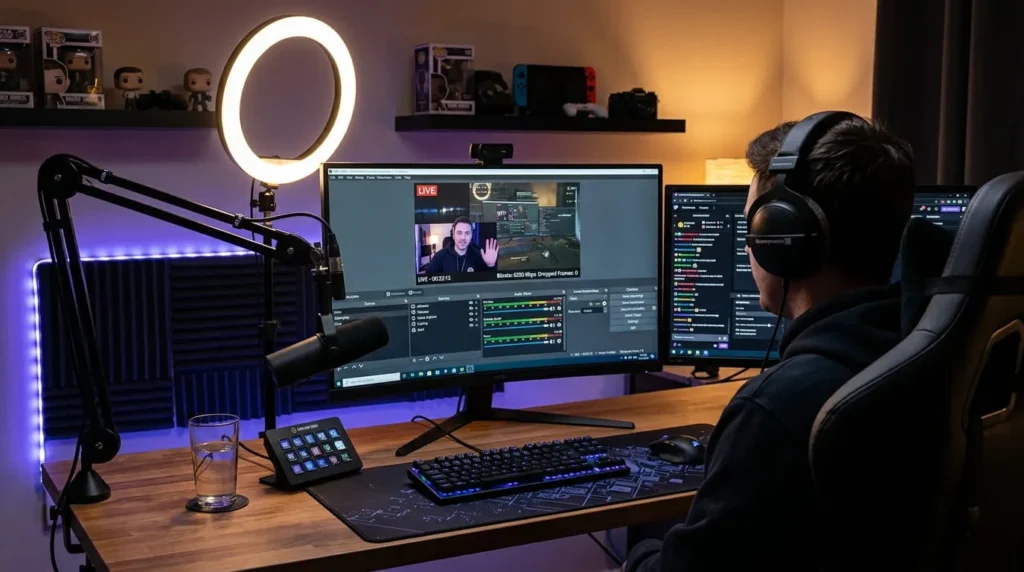 How to Go Live on TikTok: Full 2026 Step-by-Step Guide 3 Desktop streaming setup for how to go live on TikTok using TikTok LIVE Studio