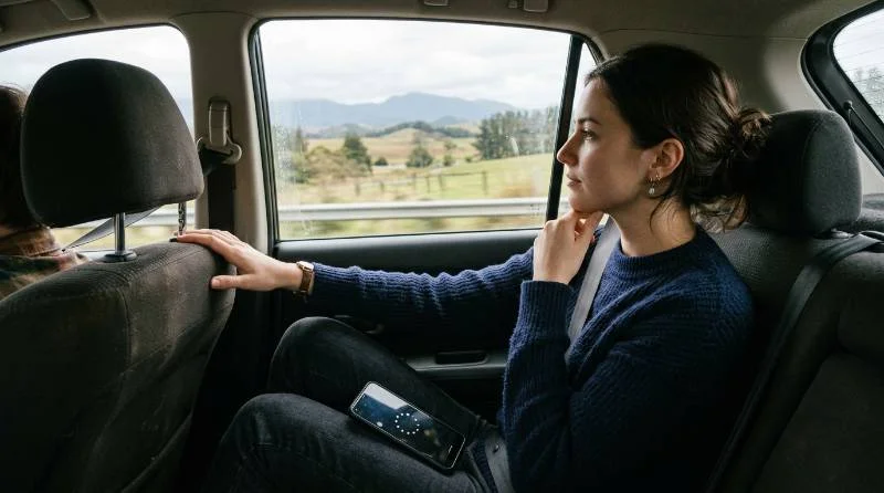 Motion Sickness Dots on iPhone: How Vehicle Motion Cues Work 4 Using Motion Sickness Dots Iphone Setting During a Car